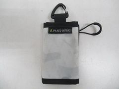 【PAAGOWORKS】トレイルバンク ホワイトカモ S 小物入れ キャンプ