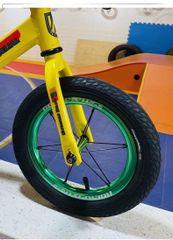 ランバイクカスタムパーツのご紹介。軽量アルミホイール！ROCK