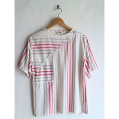 80年代　ユーロ　ストライプトップス古着　ビンテージ　アメリカ 60's 70's 80's 90's レディース古着 vintage usa ヴィンテージ　ユーロ