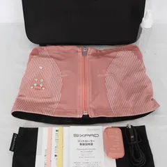 【美品】MTG SIXPAD Powersuit Core Belt SE-BS-05B-M ピンク リモコンセット EMS シックスパッド パワースーツ コアベルト 本体