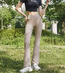 スカルピグ XERO クロス ブーツカット パンツ レギンス ココナッツベージュ