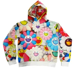 定価8万JBalvin × 村上隆　コラボ　レアパーカー　新田真剣佑着用 定価8万JBalvin × 村上隆コラボレアパーカー新田真剣佑着用