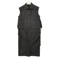 ☆E828 HERMES エルメス 3E0565DT ワンピース ブラック系 カレーシュ サイズ34 未使用のサムネイル