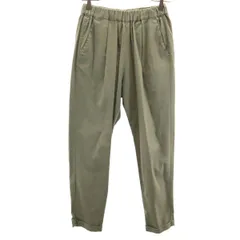 URBAN RESEARCH DOORS アーバンリサーチドアーズ イージー テーパードパンツ 36 カーキ レディース 古着