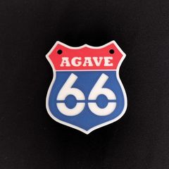 【AGAVE 66 小】ドライガーデン看板 サインプレート ネームタグ ラベル アガベ チタノタ オテロイ 塊根 多肉植物