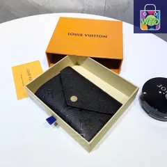 Louis Vuittonルイヴィトン/財布、クレジットカードスロットに紙幣と手形を収納、両用カセット財布、短冊財布は柔らかいエンボスレザーを素材にしている[本日特価|新品未使用品]-WT0輸入