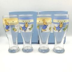 ADERIA　GLASS　アデリア　ピーターラビット　PETER　RABBIT　ペアグラス　２個入り×２箱セット　新品未使用