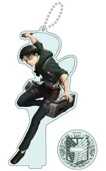 【中古】アクリルスタンド・アクリルパネル リヴァイ 描き下ろしアクリルフィギュアS 「進撃の巨人」