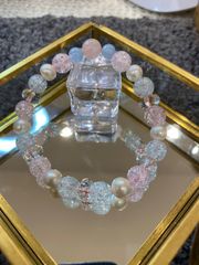 厄除け、出産 ツートーンカラーブレスレット