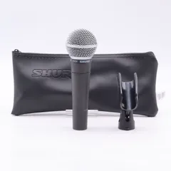 SHURE SM58 ダイナミックマイク 本体※ケース付 ※未使用品※超美品 SHURE SM58 ダイナミックマイク 本体とケーブル付き Amazon.co