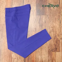 CHERVO/48サイズ/定番 ストレッチ パンツ  031-76314 64917.09 吸水速乾 ゴルフ メンズ 紳士 シェルボ 新品/紫/パープル/ka120/のサムネイル