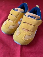 アシックス SUKU2 アイダホBABY 3 イエロー 15.5cm