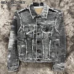 【未使用】TAAKK/ターク 3RD TYPE denim JACKET/サードタイプ デニムジャケット/ブラック ケミカル/TA24AW-BL325/1