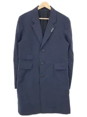 Name. ネーム 14SS FINX WEATHER CHESTER COAT コットンチェスターコート ネイビー 1
