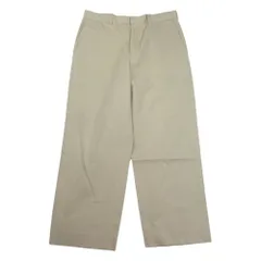 YAECA ヤエカ パンツ 11607 ストレート コットン チノ パンツ ベージュ系 32【中古】のサムネイル