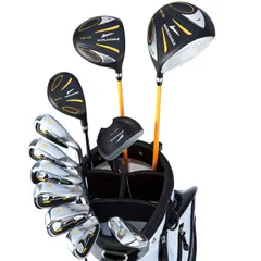 WORLD EAGLE 5Z-黒 メンズ ゴルフクラブセット 11本 選べるスタンドバッグ 初心者