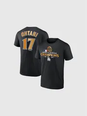 Fanatics ファナティクス Tシャツ 半袖 大谷 翔平 World Series Champion Player ワールドシリーズ チャンピオン ドジャース 優勝記念 ML0124FW0168-69-70-71