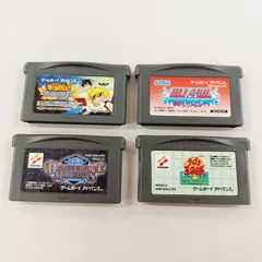 ゲームボーイアドバンスソフト4本セット(黄金のガッシュベル!!うなれ友情の電撃,遊戯王 ダンジョンダイスモンスターズ, BLEACHアドバンス紅に染まる尸魂界,テニスの王子様 Aim at The Victory! )