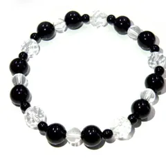【AFP】 天然石 パワーストーン ブレスレット オニキス 1606-br011
