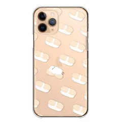 AQUOS R2 SH-03K SHV42 706SH ケース カバー アクオスR2 スマホケース ハードケース 鮨 寿司 マグロ サーモン エビ ホタテ 玉子焼き すしネタ 面白い かわいい 透明 カラー04