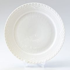 美品　リュネヴィル窯　パニエ　プレート　ホワイトレリーフ　フランスアンティーク 専用 美品 リュネヴィル窯 パニエ プレート ホワイト フランス