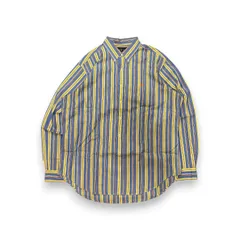 90s 00s Ralph Lauren ストライプシャツ オーバーサイズ マルチカラー CLASSIC FIT  ボタンダウン スケーター ストリートファッション 古着 vintage