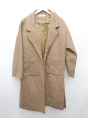 ◇ ◎ Girly Doll ガーリードール ロング キレイめ 通勤 OL 長袖 コート サイズXL ブラウン レディース P  【1405090005918】のサムネイル