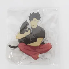 ハイキュー!! 缶バッジ アクリルスタンド ポストカード 研磨 黒尾 猫部 ハイキュー 音駒 猫 ゆらゆらアクリルスタンド 猫型 缶バッジ