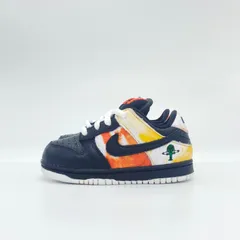 Nike SB Dunk Low TD Raygun Tie-Dye/Black ナイキ ダンク ロー レイガンタイダイ キッズスニーカー 13cm