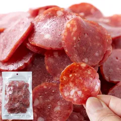 天然生活 チョリソーカルパス (210g) 旨辛 スパイシー スライス済 おつまみ おやつ サラミ 酒の肴 辛つまみ 国産鶏肉使用（親） (210ｇ×1袋) [210ｇ×1袋]のサムネイル