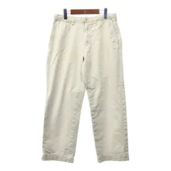 Polo by Ralph Lauren ポロ ラルフローレン チノパンツ ポロチノ ワンポイント ベージュ (メンズ W32 L30) 中古 古着 Q7487