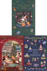 【中古】ポストカード 集合 ポストカードセット(3枚セット) 「ディズニー・クリスマス2024」 東京ディズニーリゾート限定