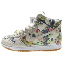 NIKE SB (ナイキエスビー) ×SUPREME DUNK HIGH RAMMELLZEE シュプリーム ダンク ラメルジー ハイカットスニーカー ホワイト/マルチ US8/26cm FD8779-100