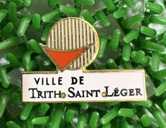 VILLE DE TRITH SAINT LEGER　ピンバッチ