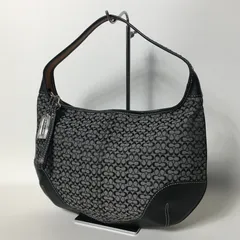2506-271｜美品｜コーチ ミニシグネチャー ハンドバッグ ブラック
