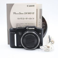 ■訳有品■ CANON PowerShot SX160IS ブラック コンパクトデジタルカメラ キヤノン