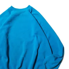 90's USA製 ヘインズ 雰囲気系 クルーネック スウェット シャツ (XL) 水色 無地 90年代 アメリカ製 旧タグ オールド スエット HANES アメリカ古着 USED ビンテージ ヴィンテージ