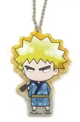 【中古】キーホルダー・マスコット(キャラクター) 福富寿一 「弱虫ペダル×大江戸温泉物語 総北高校 VS 箱根学園 続・場外戦 -Re：TAKE A BATH- ラメ入りアクリルチャームコレクション」