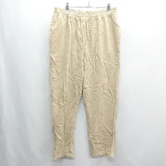 ◇ ⊇ ITEMS URBAN RESEARCH アーバンリサーチ 綿混合 コーデュロイ チノパン サイズL ベージュ メンズ E  【1408220041046】のサムネイル