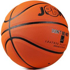JPHNAN バスケットボール 5号 人工合成皮革 滑り止め 練習用 バスケ 中学生 小学生 少年 屋外 屋内用 オレンジ 5号球 インドア ゲーム活動 アウトドア用 無地 1