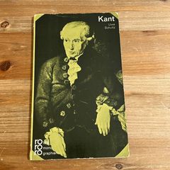 【古本】IMMANUEL KANT / Uwe Schultz