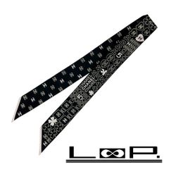 ■ 미사용 ■ 샤넬 트위리 스카프 NO.5 실크 실크 패션 블랙 핑크 상자 [428258] 5