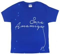 雨宮天　ゆく天くる天　青い人Tシャツ・青い人長ズボン2022 フェイスタオル Amazon | 雨宮天 青い人 Tシャツ 2022 「 Mサイズ」 | Tシャツ