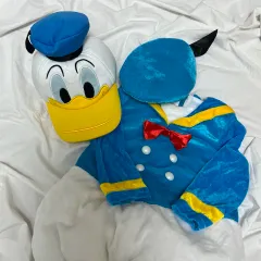 (ベビー服 フリーマーケット) 赤ちゃん ハロウィーン コスチューム ドナルドダック 赤ちゃん コスプレ 衣装 Free