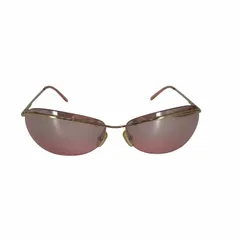 マックスマーラ MAXMARA ゴールドフレームデザインサングラス レディース  63□13のサムネイル