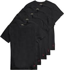 【新品未使用】 POLO NSCNP5 ポロ ラルフローレン クルーネック Tシャツ スリム 5枚セット SLIM HIT SHIRT BLACK L