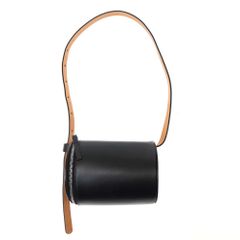 BUILDING BLOCK ビルディングブロック 19AW BELT PACK BAG レザーベルトウエストバッグ ブラックのサムネイル