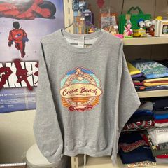 古着 GILDAN ギルダン クルーネック プリント スウェット グレー Lサイズ  古着MIX アメカジ ユニセックスOK