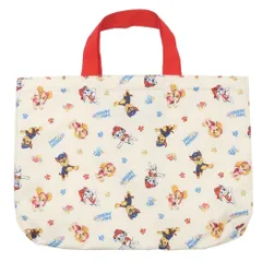 【メール便】パウパトロール お稽古かばん レッスンバッグ アイボリー 新入学 ニシオ 新学期準備雑貨 アニメキャラクター グッズ 