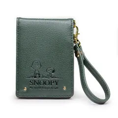 [スヌーピー] エンベロープカードホルダー 二つ折りパスケース
